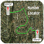 number locator - live location android application logo